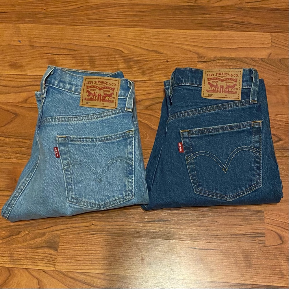 Levi’s 501 Classic 23W 30L jeans Bundle